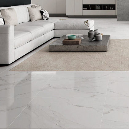 Carrelage Calcata white Brillant