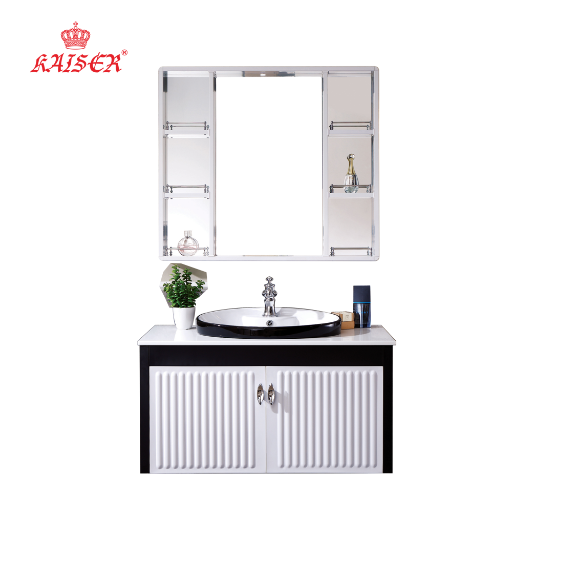 Meuble de salle de bain en inox 02" Disponible "
