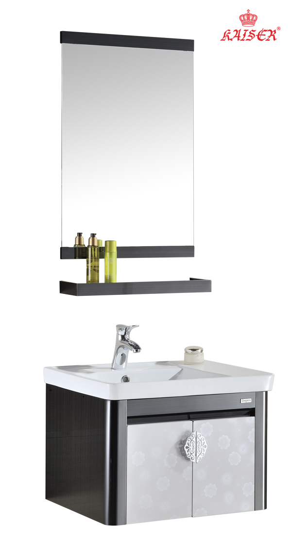 Meuble de salle de bain en inox 01" Disponible "