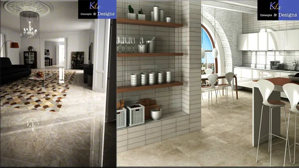 Carrelage interieur Paros Grafito 60x60 (Disponible) 